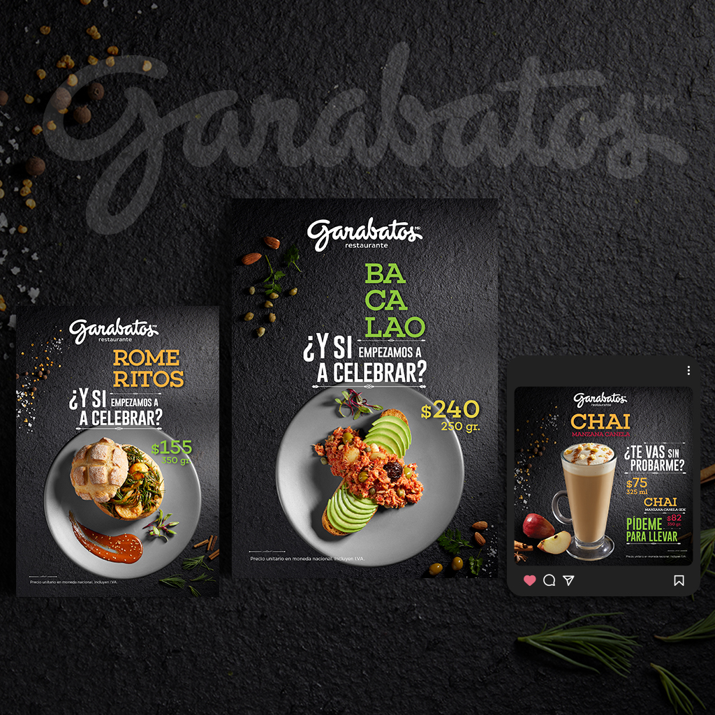 publicidad restaurante garabatos